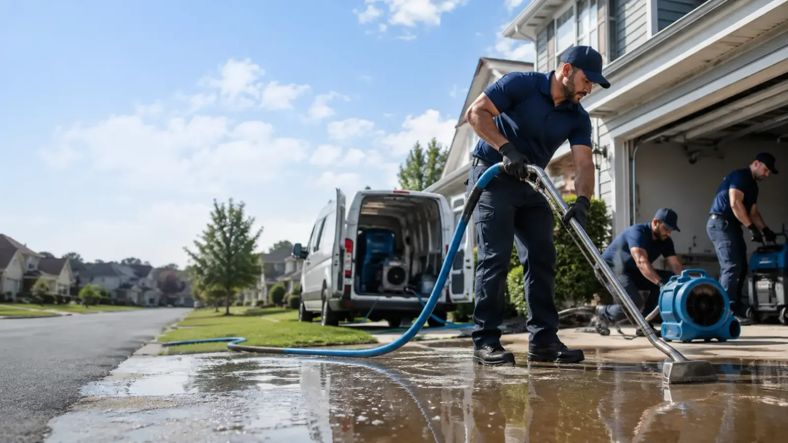 Flood Damage Restoration in Santa Margarita, CA